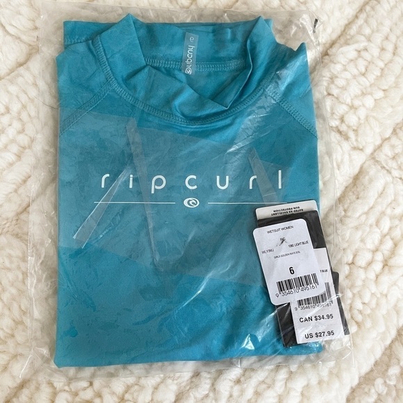Rip Curl Girls Golden Rays Short Sleeve UV Tee - Picture 3 of 4
